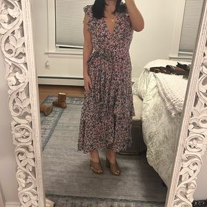 Banjanan wrap dress
